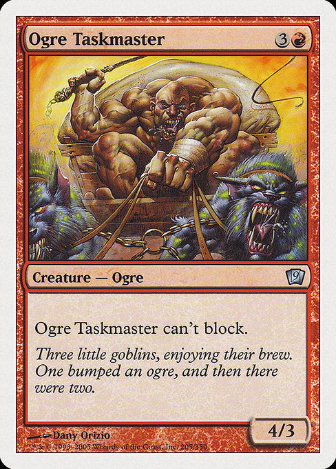 Ogre Taskmaster [Ninth Edition] | Gam3 Escape