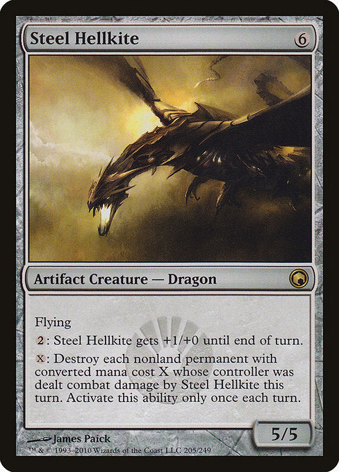 Steel Hellkite [Scars of Mirrodin] | Gam3 Escape