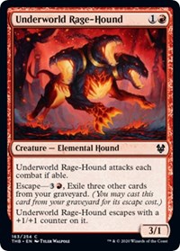 Underworld Rage-Hound [Theros Beyond Death] | Gam3 Escape