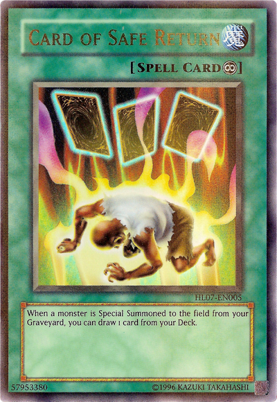 Card of Safe Return [HL07-EN005] Ultra Rare | Gam3 Escape