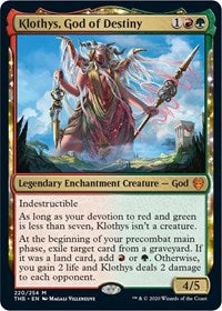 Klothys, God of Destiny [Theros Beyond Death] | Gam3 Escape