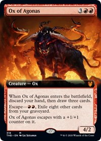 Ox of Agonas (Extended Art) [Theros Beyond Death] | Gam3 Escape