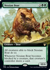 Nessian Boar (Extended Art) [Theros Beyond Death] | Gam3 Escape