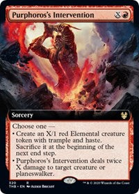 Purphoros's Intervention (Extended Art) [Theros Beyond Death] | Gam3 Escape