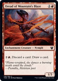 Oread of Mountain's Blaze [Theros Beyond Death] | Gam3 Escape