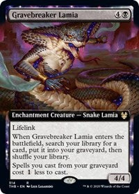 Gravebreaker Lamia (Extended Art) [Theros Beyond Death] | Gam3 Escape