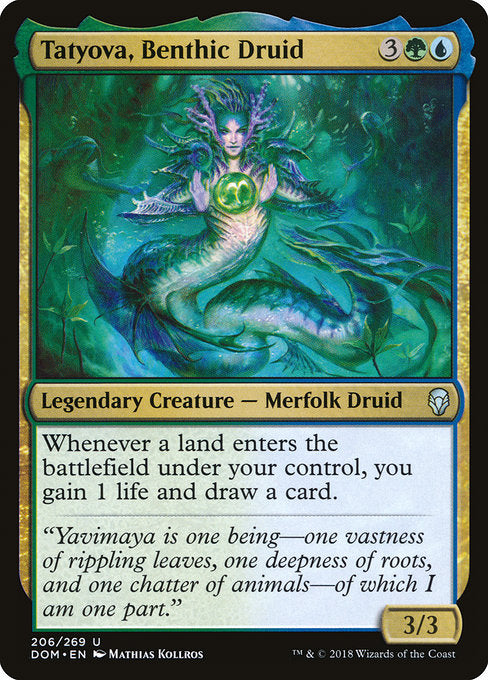 Tatyova, Benthic Druid [Dominaria] | Gam3 Escape