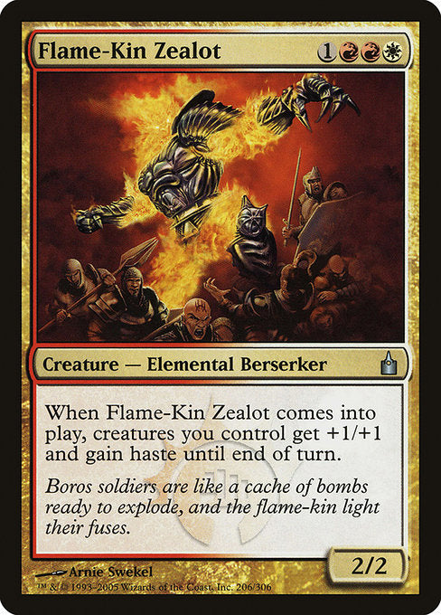 Flame-Kin Zealot [Ravnica: City of Guilds] | Gam3 Escape