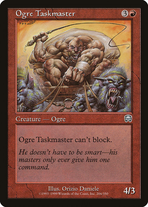 Ogre Taskmaster [Mercadian Masques] | Gam3 Escape