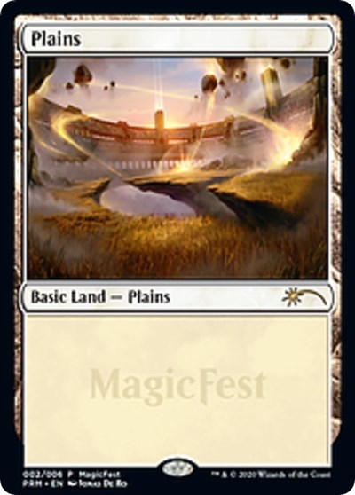 Plains (2020) [MagicFest Cards] | Gam3 Escape