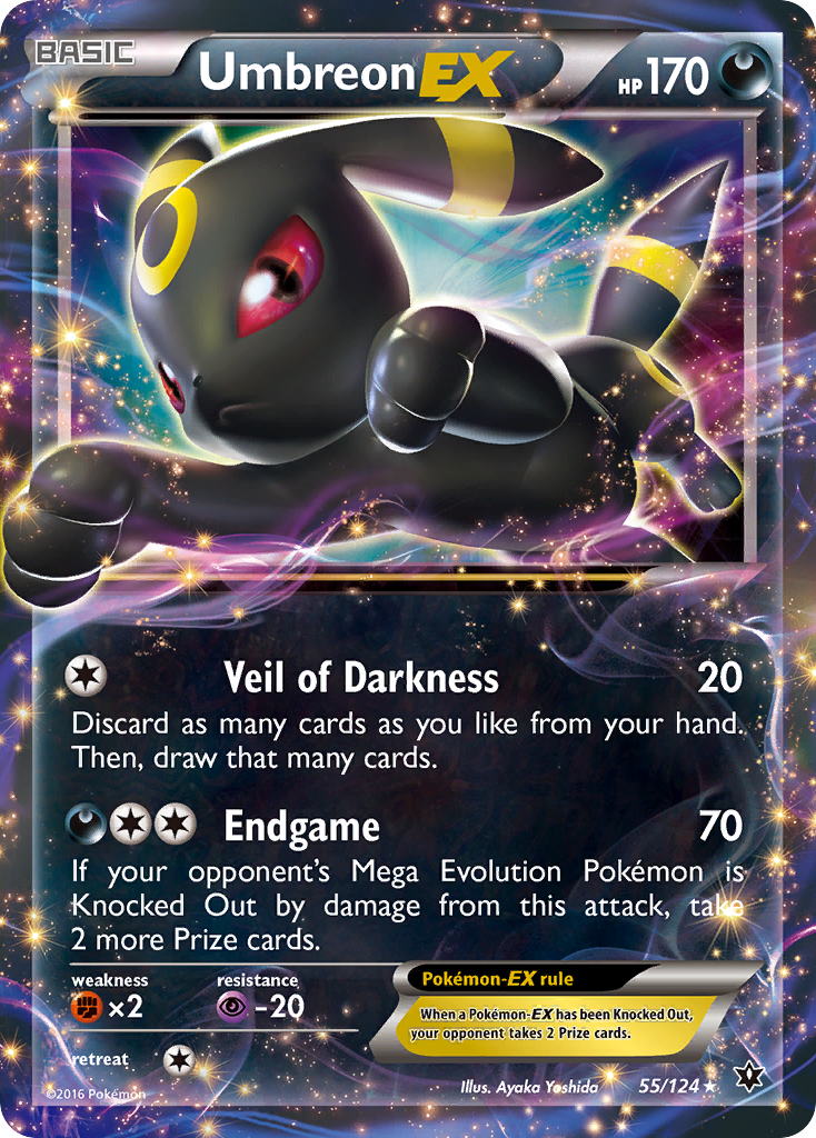 Umbreon EX (55/124) [XY: Fates Collide] | Gam3 Escape