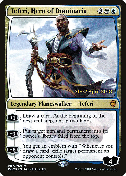 Teferi, Hero of Dominaria [Dominaria Promos] | Gam3 Escape