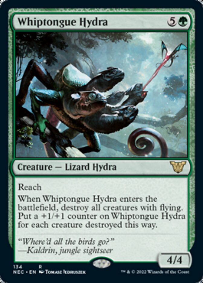 Whiptongue Hydra [Kamigawa: Neon Dynasty Commander] | Gam3 Escape
