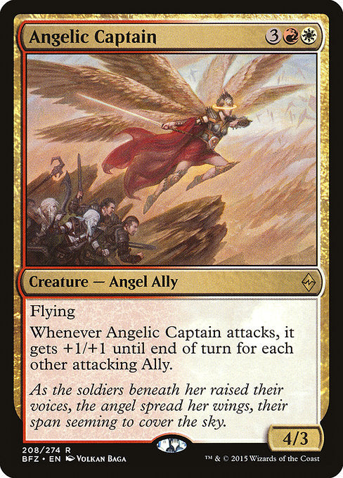 Angelic Captain [Battle for Zendikar] | Gam3 Escape