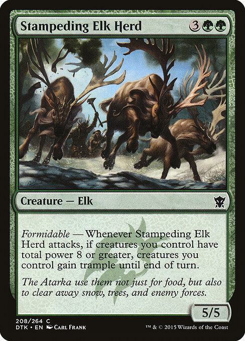 Stampeding Elk Herd [Dragons of Tarkir] | Gam3 Escape