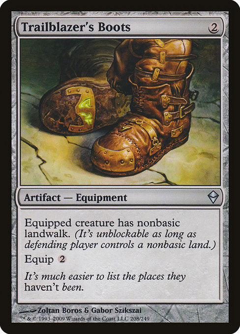 Trailblazer's Boots [Zendikar] | Gam3 Escape