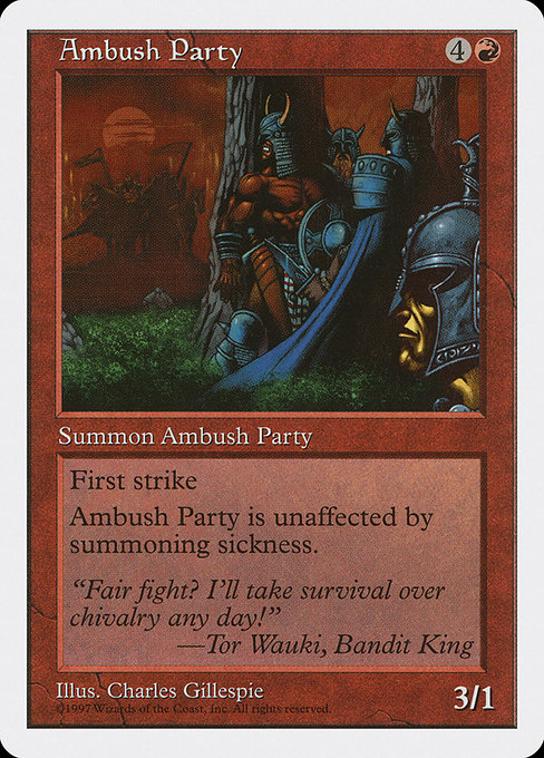 Ambush Party [Fifth Edition] | Gam3 Escape