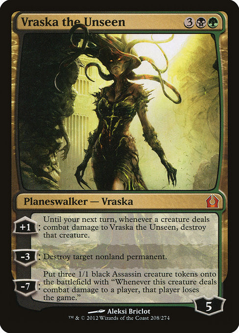 Vraska the Unseen [Return to Ravnica] | Gam3 Escape