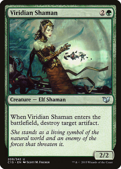 Viridian Shaman [Commander 2015] | Gam3 Escape