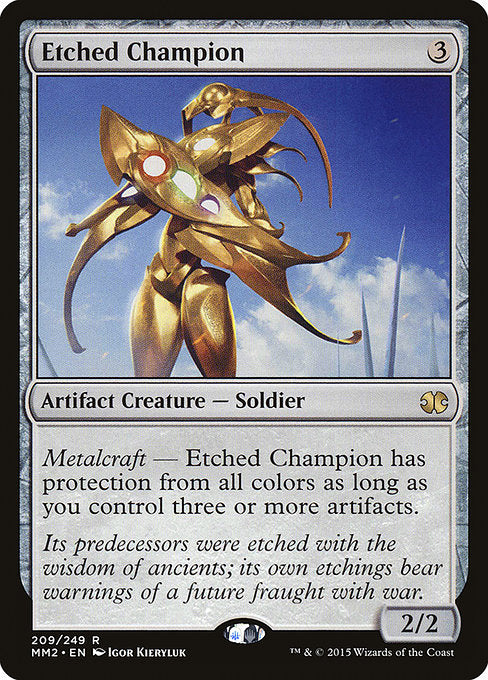 Etched Champion [Modern Masters 2015] | Gam3 Escape