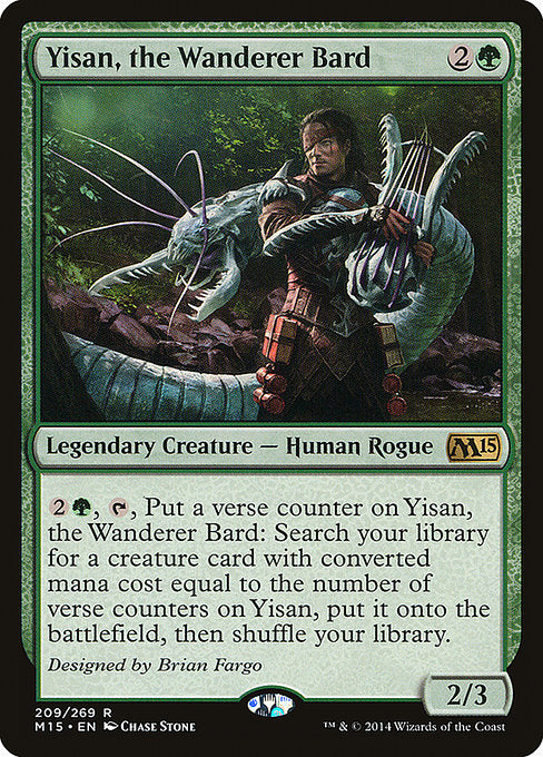 Yisan, the Wanderer Bard [Magic 2015] | Gam3 Escape