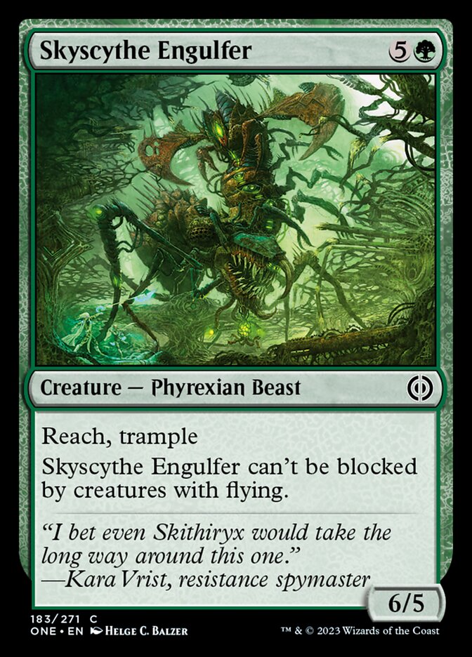 Skyscythe Engulfer [Phyrexia: All Will Be One] | Gam3 Escape