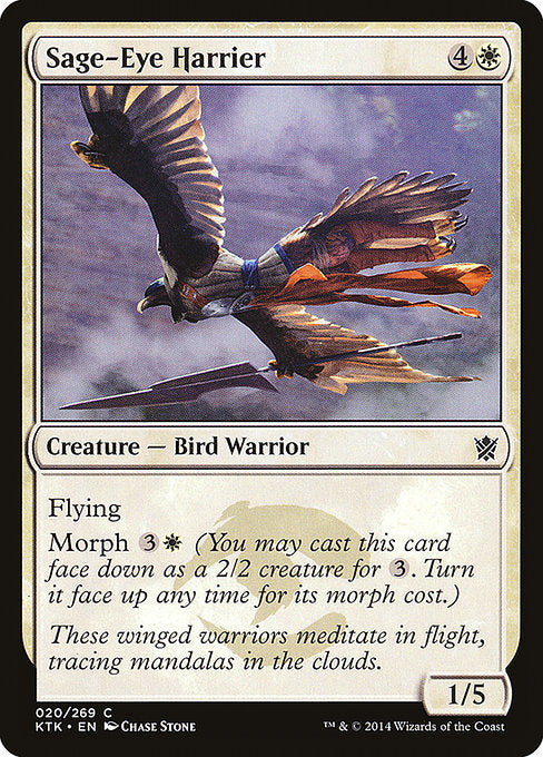 Sage-Eye Harrier [Khans of Tarkir] | Gam3 Escape