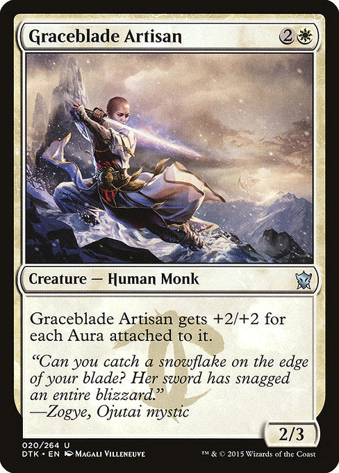 Graceblade Artisan [Dragons of Tarkir] | Gam3 Escape