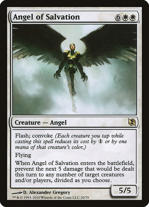 Angel of Salvation [Duel Decks: Elspeth vs. Tezzeret] | Gam3 Escape