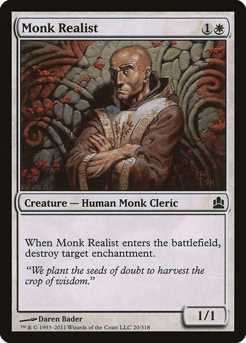 Monk Realist [Commander 2011] | Gam3 Escape