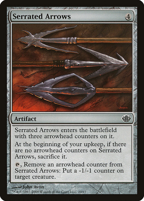Serrated Arrows [Duel Decks: Garruk vs. Liliana] | Gam3 Escape
