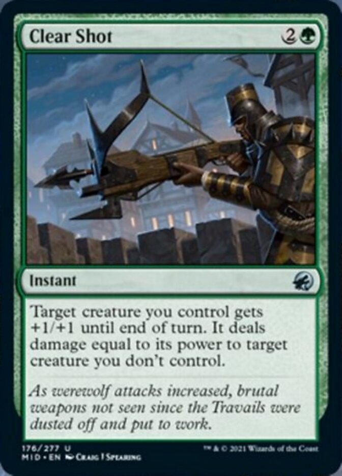 Clear Shot [Innistrad: Midnight Hunt] | Gam3 Escape
