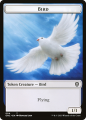 Bird // Cat Double-Sided Token [Phyrexia: All Will Be One Commander Tokens] | Gam3 Escape