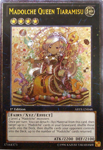 Madolche Queen Tiaramisu (UTR) [ABYR-EN048] Ultimate Rare | Gam3 Escape