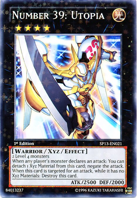 Number 39: Utopia [SP13-EN021] Starfoil Rare | Gam3 Escape