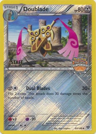 Doublade (84/146) (Regional Championship Promo Staff) [XY: Base Set] | Gam3 Escape