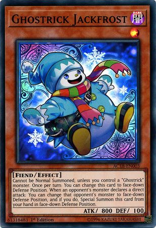 Ghostrick Jackfrost [AC18-EN003] Super Rare | Gam3 Escape