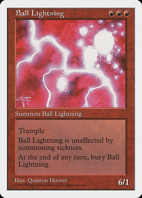 Ball Lightning [Fifth Edition] | Gam3 Escape