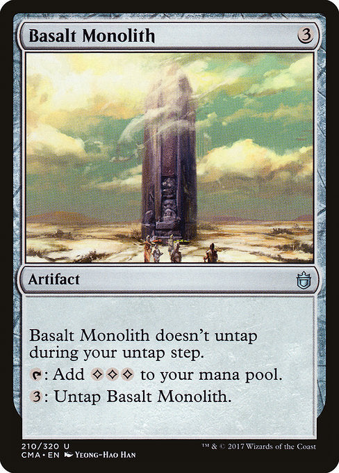 Basalt Monolith [Commander Anthology] | Gam3 Escape