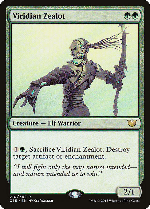 Viridian Zealot [Commander 2015] | Gam3 Escape