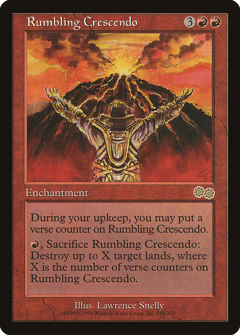 Rumbling Crescendo [Urza's Saga] | Gam3 Escape