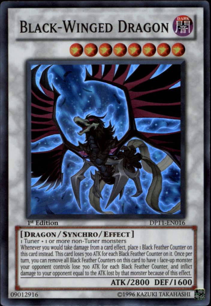 Black-Winged Dragon [DP11-EN016] Super Rare | Gam3 Escape