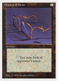 Glasses of Urza [Summer Magic / Edgar] | Gam3 Escape