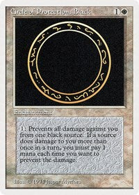 Circle of Protection: Black [Summer Magic / Edgar] | Gam3 Escape