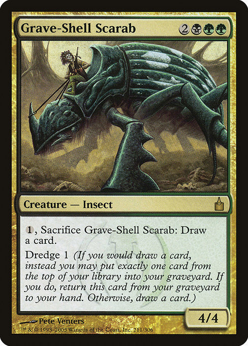 Grave-Shell Scarab [Ravnica: City of Guilds] | Gam3 Escape