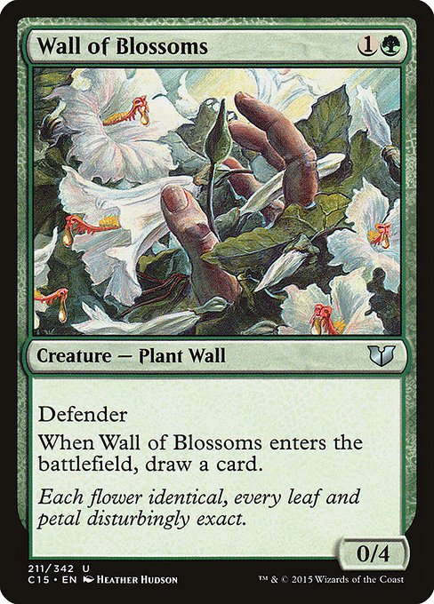Wall of Blossoms [Commander 2015] | Gam3 Escape
