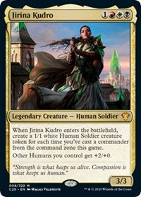 Jirina Kudro (Commander 2020) [Oversize Cards] | Gam3 Escape