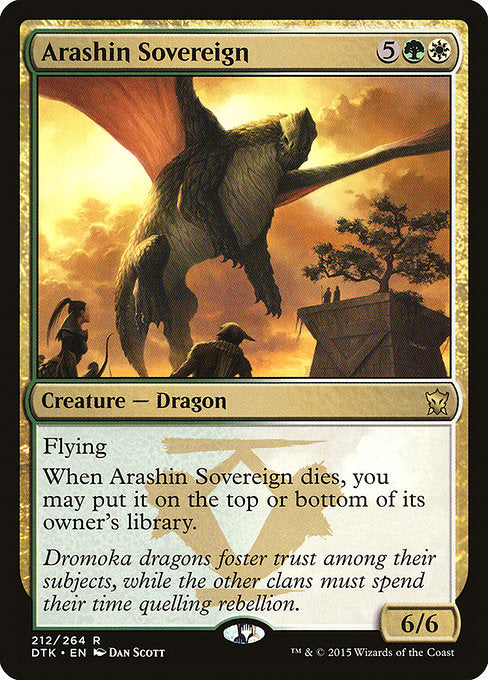 Arashin Sovereign [Dragons of Tarkir] | Gam3 Escape