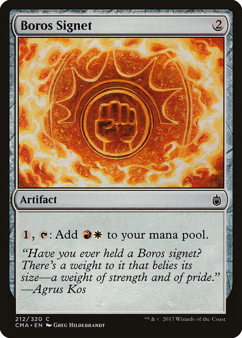 Boros Signet [Commander Anthology] | Gam3 Escape