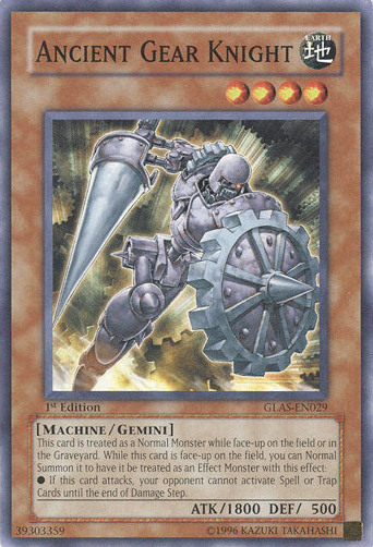 Ancient Gear Knight [GLAS-EN029] Common | Gam3 Escape